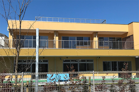 東おおしま保育園外観