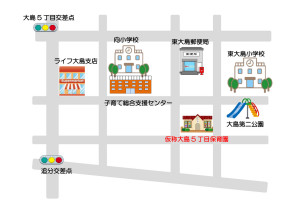 大島5丁目マップ