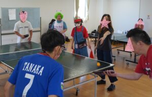 スリッパ卓球